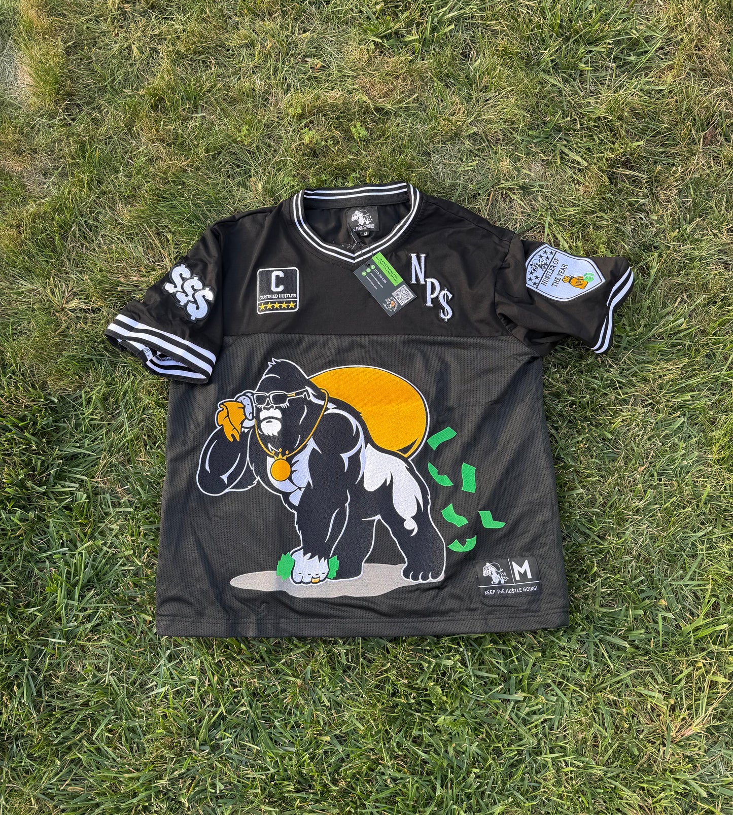 Certified Hu$tler Football Jersey