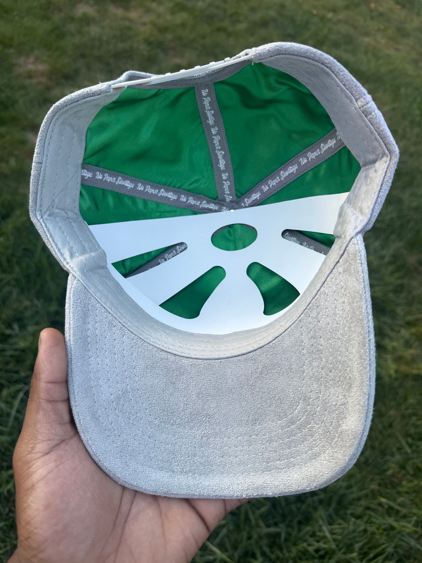 NP$ Suede Trucker Hat