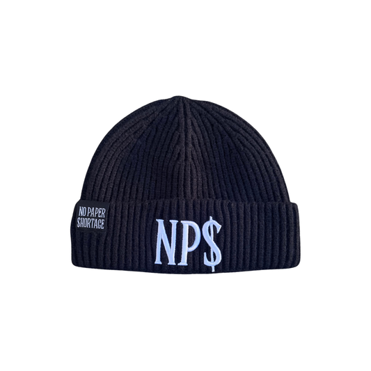 NP$ Ribbed Beanie