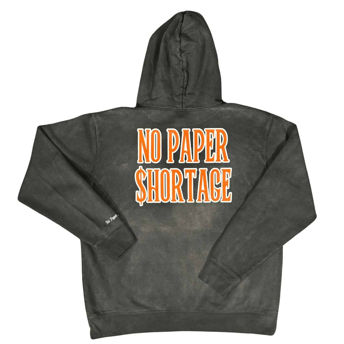 NP$ Pullover Hoodie - Smoke Black