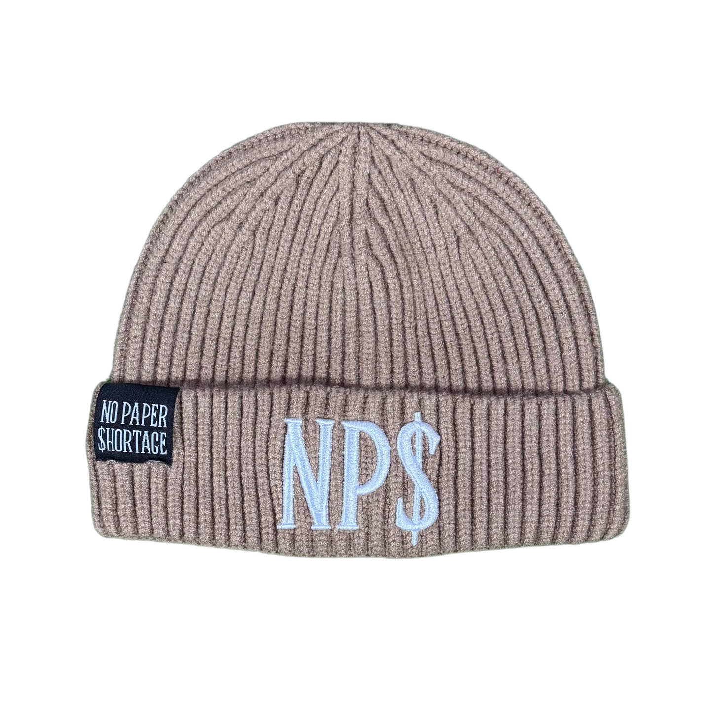 NP$ Ribbed Beanie