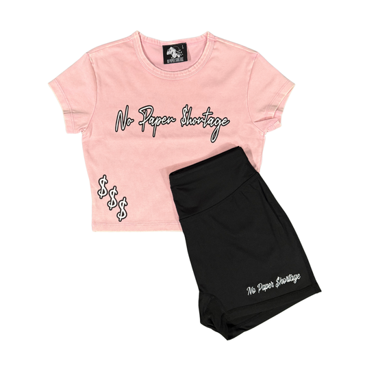Girl$ Ju$t Wanna Have Fund$ (Biker Short Set)