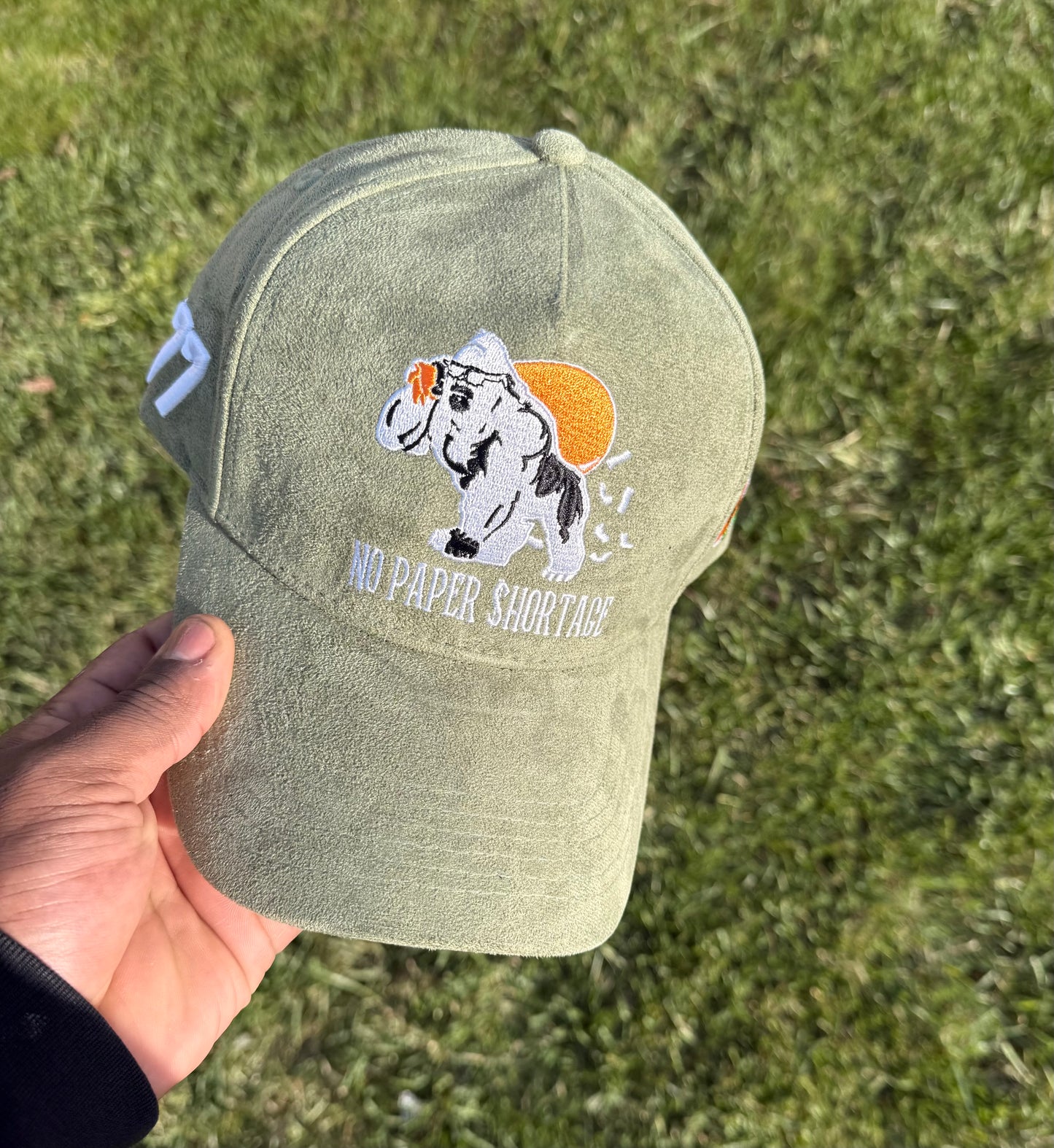NP$ Suede Trucker Hat