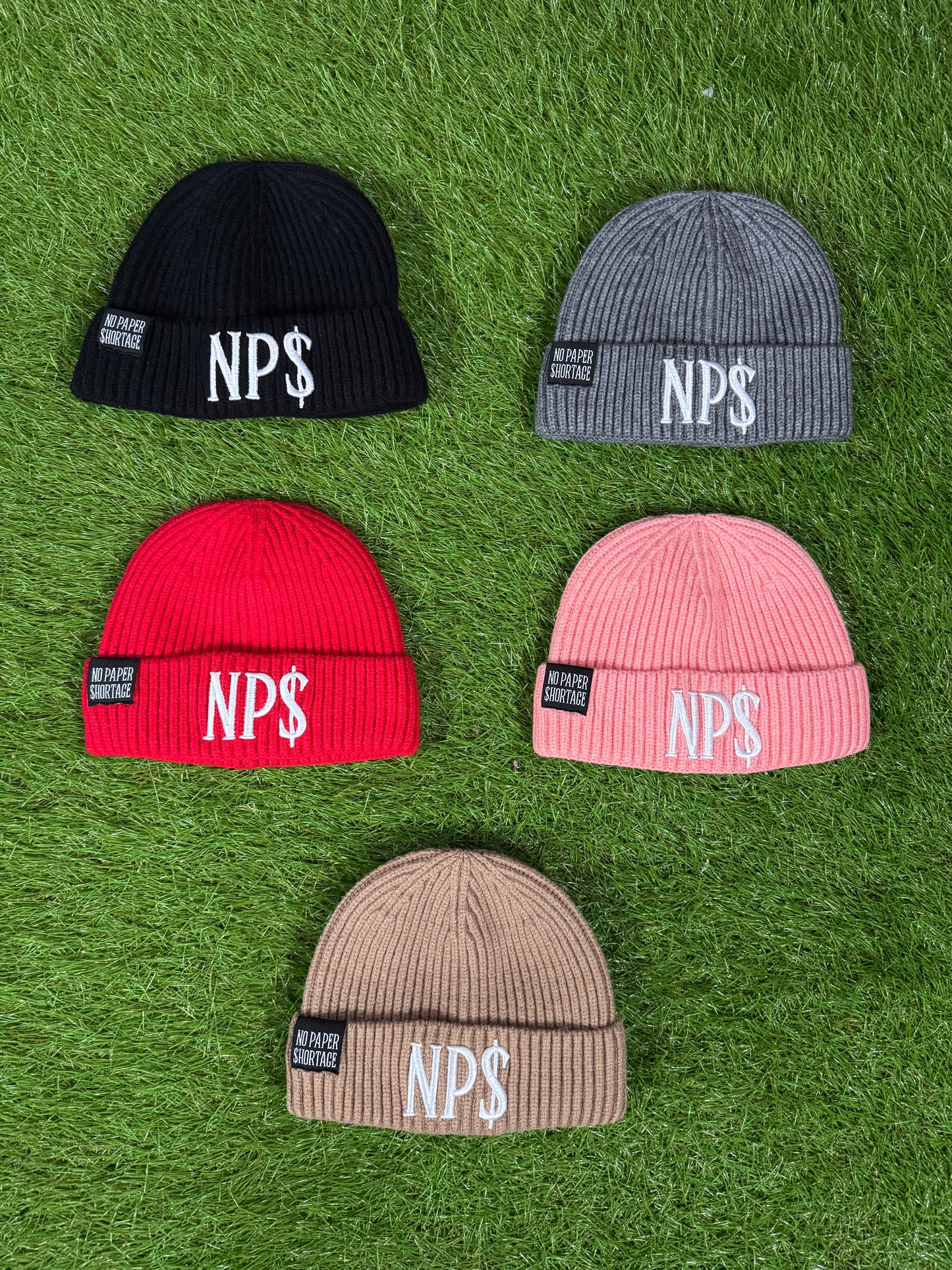 NP$ Ribbed Beanie