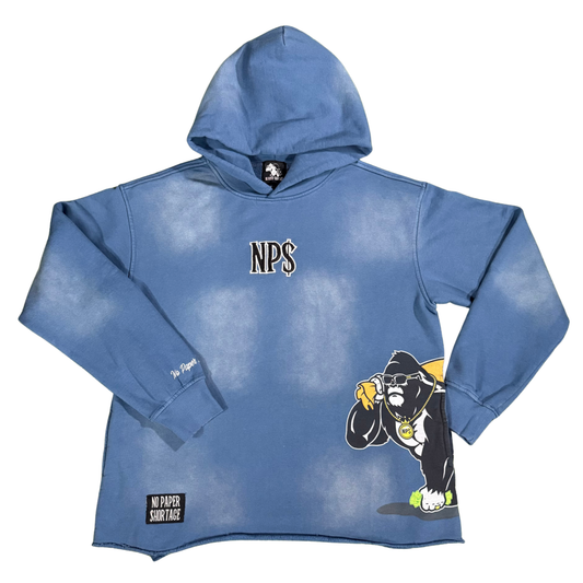 Big Gorilla Distressed Hoodie