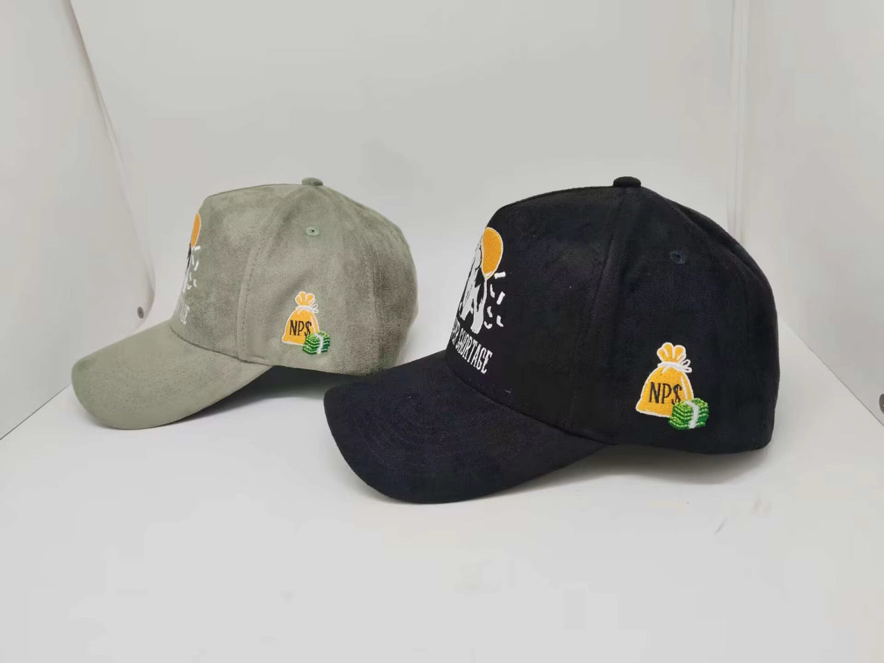 NP$ Suede Trucker Hat